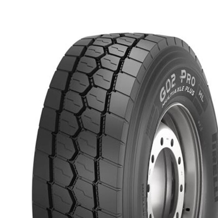 385/65R22.5 164K TL Pirelli G02 Pro Multiaxle Plus HL M+S 4088000 - Görsel 1